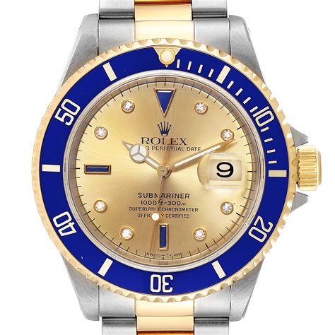 rolex submariner serti dial for sale|rolex 16803 vs 16613.